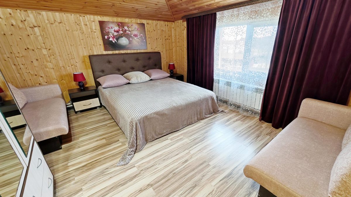 Вместимость не более 6 гостей, включая детей