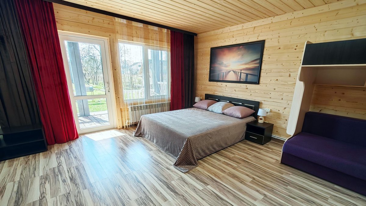 Вместимость не более 5 гостей, включая детей