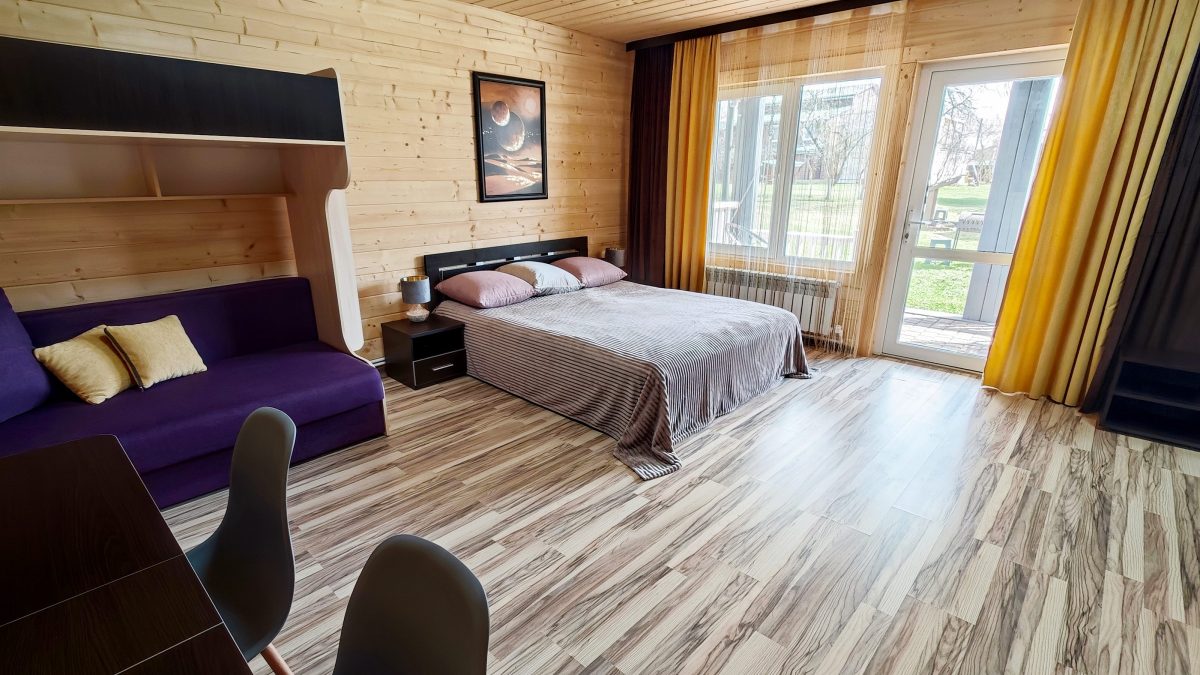 Вместимость не более 5 гостей, включая детей