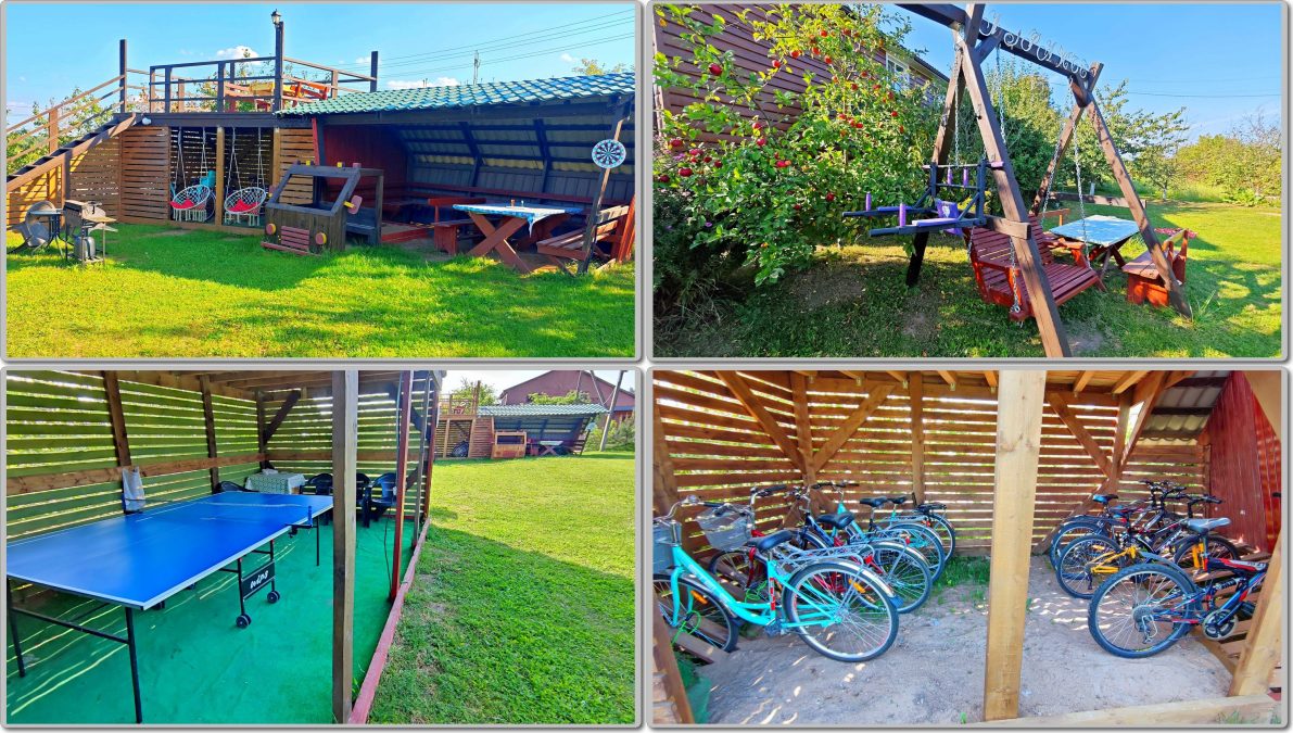 В усадьбе много зон отдыха и развлечений